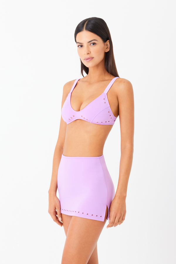 Purple Swim Skirt