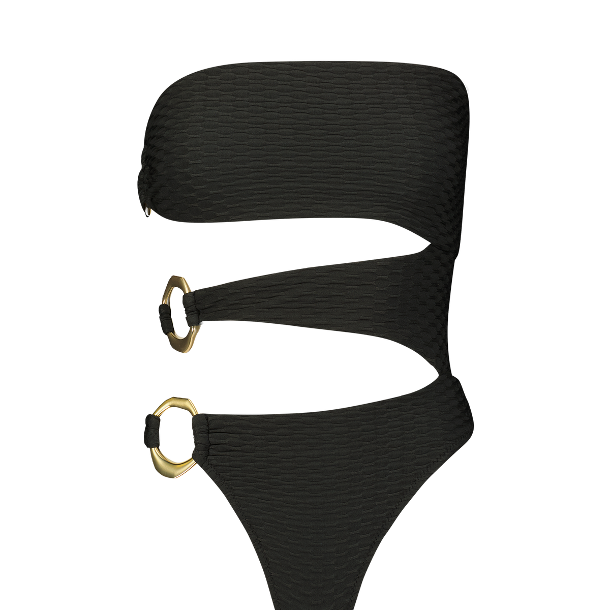 【海外限定】GinaBacconi ワンピース☆Blue Crista Stappy Strip Vix: Mandy Detail One Piece (256-837-001) – Swimwear World