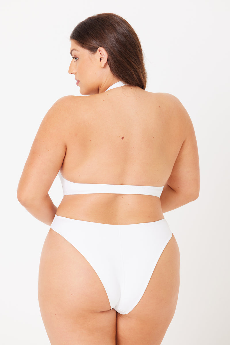 Charlie White One-Piece Swimsuit