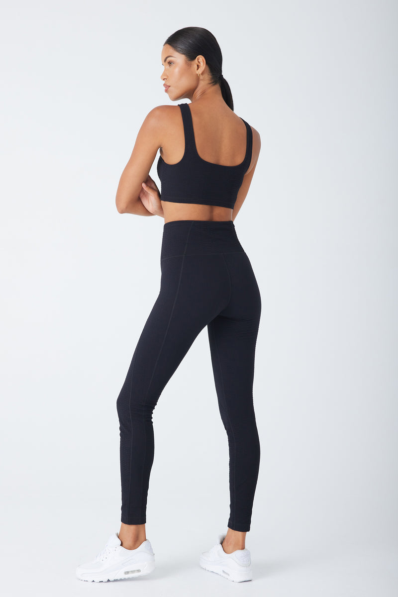 DEVON TOP BLACK SNAKESKIN