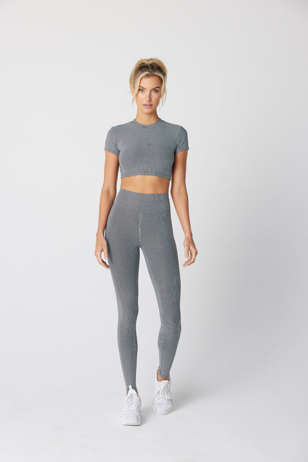 Estelle Sports Tee in Honeycomb